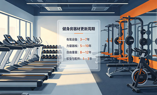 健身房器材應該多久更新一次？什麽時候需要更換設備？