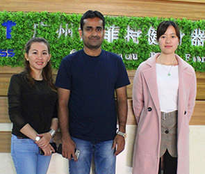 印度客戶來中國找跑步機生產妖精视频在线免费观看