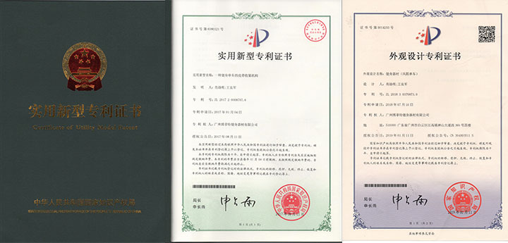 妖精视频污网站專利證書