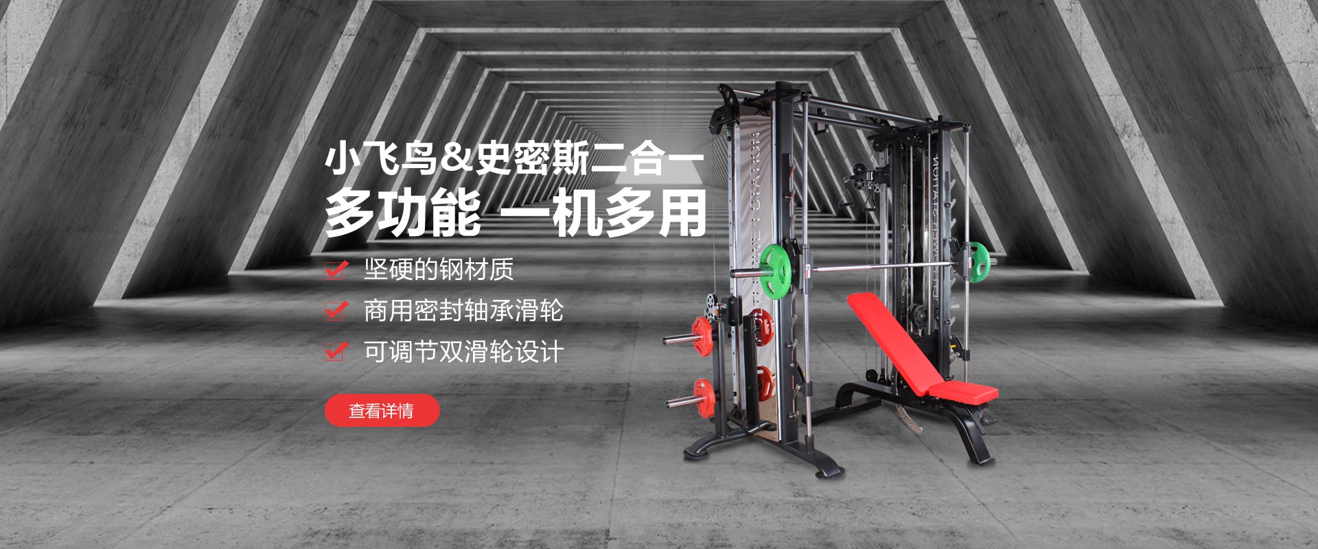 健身房小飛鳥&史密斯二合一多功能一機多用